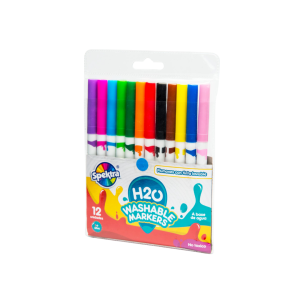 H2O Washable Markers x 12 unidades