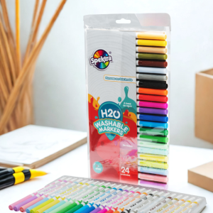 H2O Washable Markers x 24 Unidades